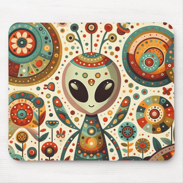 Alien Bug Mousepad (Vorne)
