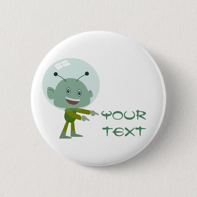 Alien Button (Vorderseite)