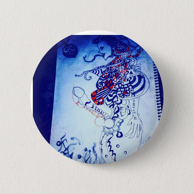 Alien Button (Vorderseite)