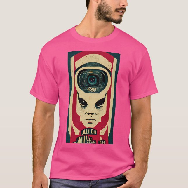 Alien Camera 3 T-Shirt (Vorderseite)
