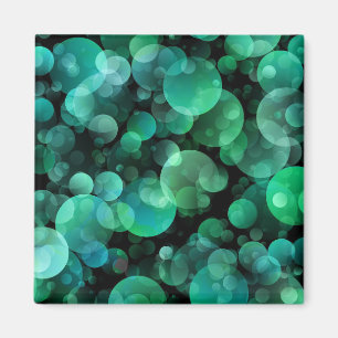 Alien Camouflage Green Magnet