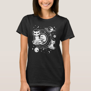 Alien Cat Cats Ufo Space Kitten Pets Funny Gift T-Shirt