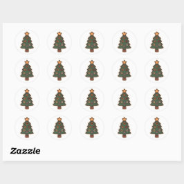 Alien Christmas Sticker 5
