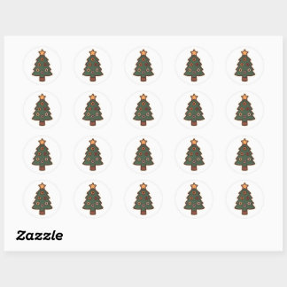 Alien Christmas Sticker 5