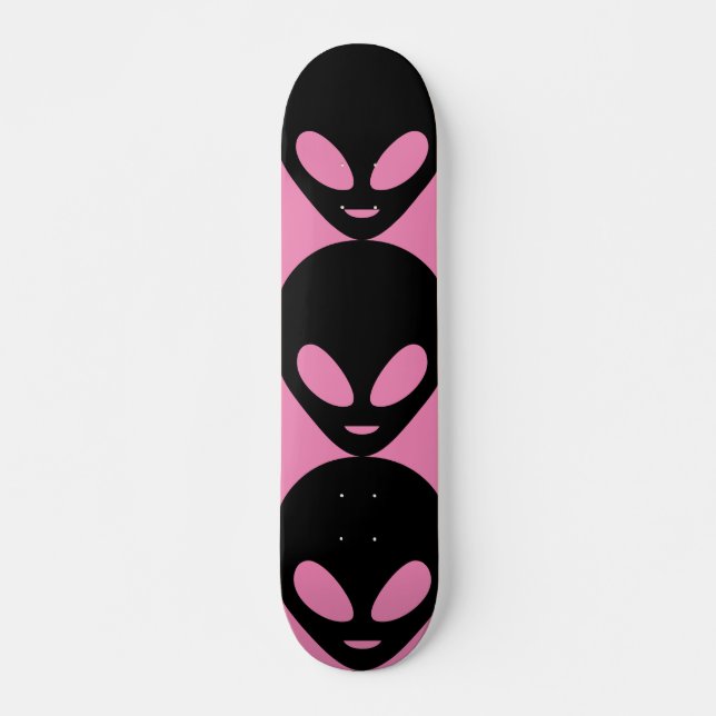 ALIEN COOL GIRLS PINK SKATEBOARDS (Vorne)