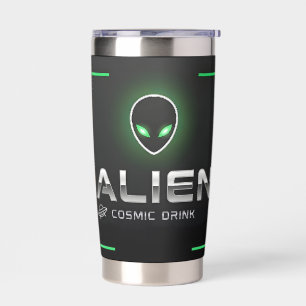 ALIEN Cosmic Drink Futuristischer UFO Thermobecher