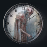 Alien Creature Science Fiction Uhr<br><div class="desc">Fantasy Art Produkte von The Lunarium.</div>