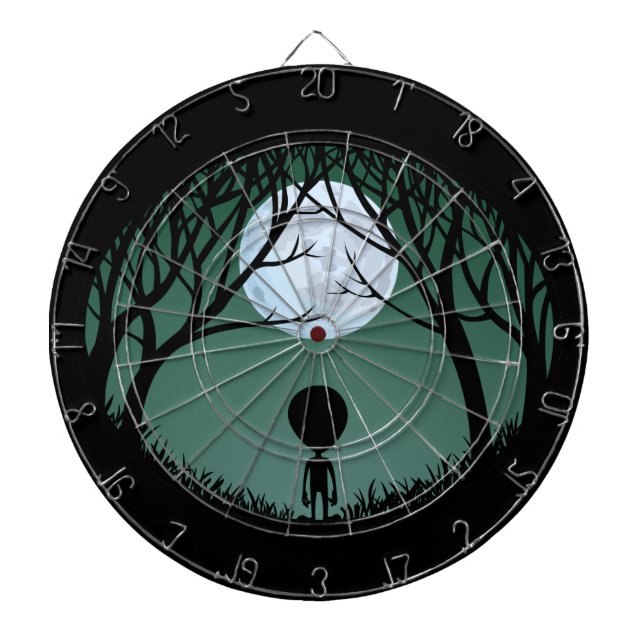 Alien Dartboard E.T. Coole Alien Gifts ET Dartboar Dartscheibe (vorne)