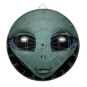 Alien Dartboard E.T. Coole Alien Gifts ET Dartboar Dartscheibe