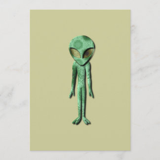 Alien, das Einladung ist