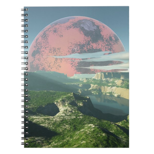 Alien Dawn Notizblock (Vorderseite)