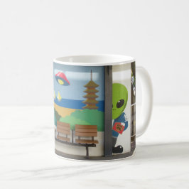 Alien der Raumfahrt in Hakui: Ishikawa, Japan Kaffeetasse