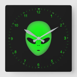 Alien der Uhr