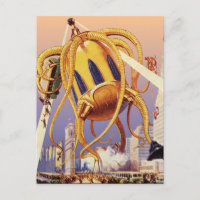 Alien der Vintagen Science Fiction