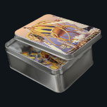 Alien der Vintagen Science Fiction Puzzle<br><div class="desc">Vintage Illustration Außerirdischen und Roboter Science Fiction Bild mit einem großen futuristischen Alien Oktopus wie Monster einmarschieren in einer Stadt und sammeln einen Bus voller Menschen. Ein Retro-Sci-fi-Comic Buch-Design mit einem Geschöpf zerstört eine Metropole der Zukunft und die Menschen fallen aus dem Bus auf den städtischen Boden unten.</div>