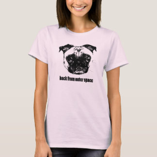 Alien des Mops - zurück aus dem Weltraum T-Shirt