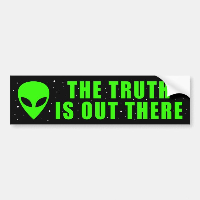 ALIEN Die Wahrheit ist da draußen Autoaufkleber (Vorne)