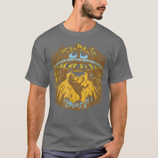 Alien Dinosaur Abduction Ufo T-Shirt