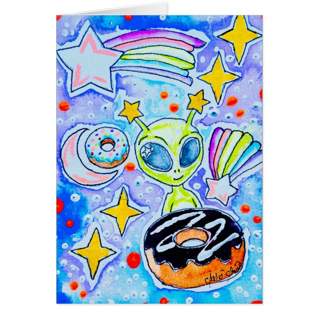 Alien-Donut (Vorne)