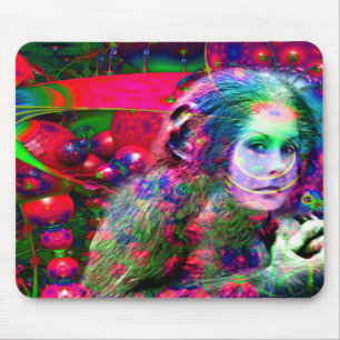 Alien-Dschungel Mousepad