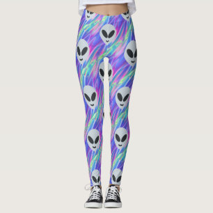 Alien Emoji Leggings
