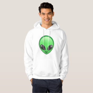 Alien-Emoji-Männer mit Kapuze Hoodie Sweatshirt Ho
