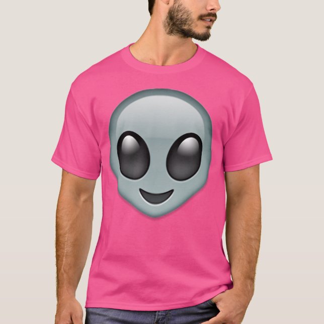 Alien Emoji T-Shirt (Vorderseite)