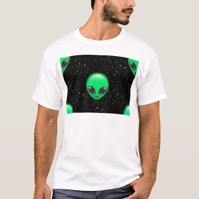 Alien Emojis T-Shirt (Vorderseite)