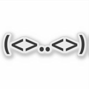 ALIEN Emoticon Aufkleber