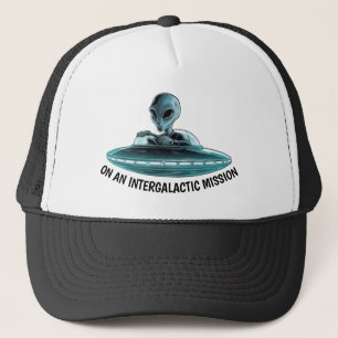 Alien en Casquette OVNI