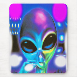 Alien Encounter Mousepad