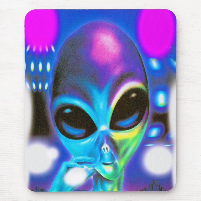 Alien Encounter Mousepad (Vorne)