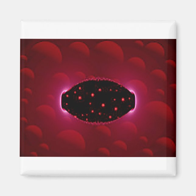 Alien - Energiequelle mit Hintergrundbereichen Magnet (Vorne)