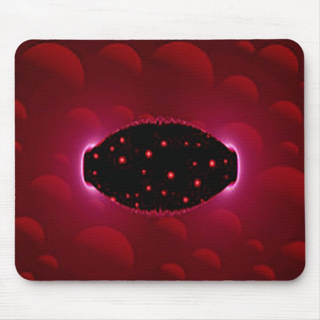 Alien - Energiequelle mit Hintergrundbereichen Mousepad (Vorne)