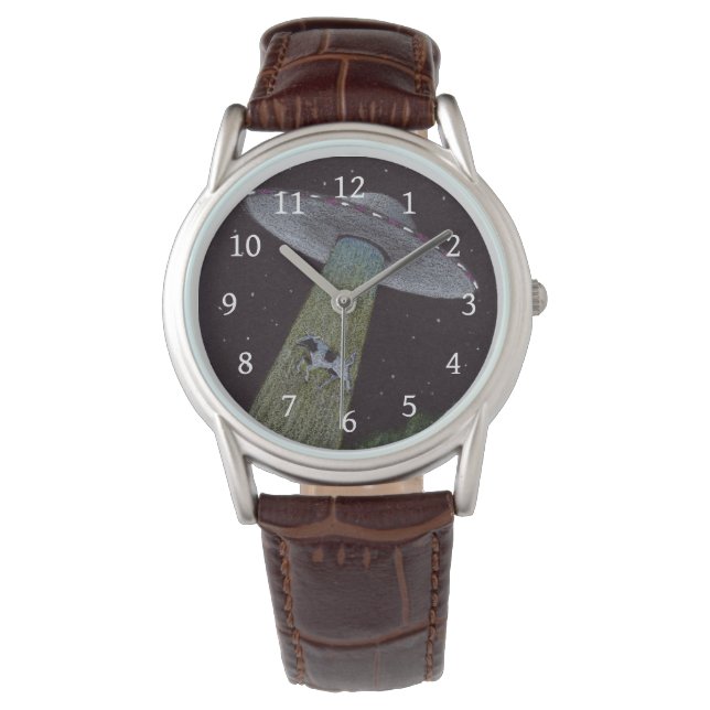Alien Entführung Armbanduhr (Vorderseite)