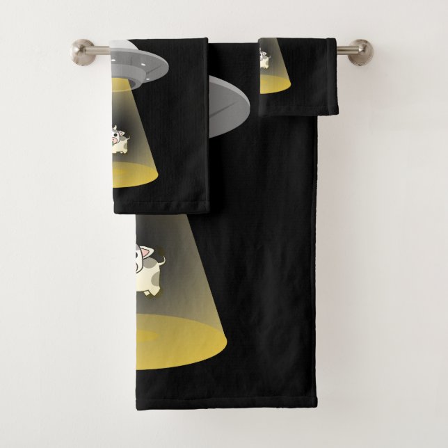 Alien Entführung Badhandtuch Set (Insitu)