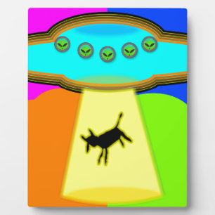 Alien Entführung Fotoplatte
