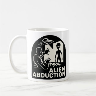 Alien Entführung Kaffeetasse