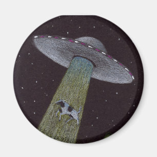 Alien Entführung Magnet