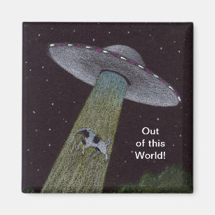 Alien Entführung Magnet