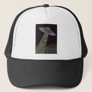 Alien Entführung Truckerkappe