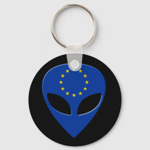 Alien Europa Schlüsselanhänger