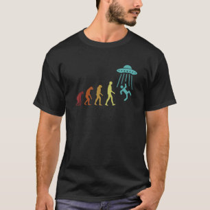 Alien-Evolution Außerirdische Ufo-Verschwörung Al T-Shirt