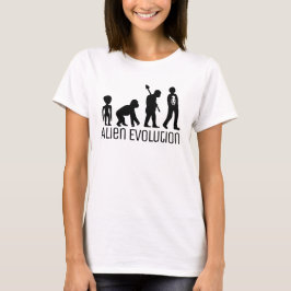 Alien Evolution, extraterrestrische Alien T-Shirt
