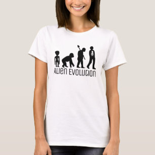 Alien Evolution, extraterrestrische Alien T-Shirt