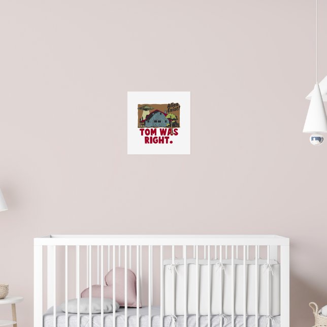 Alien existieren poster (Kinderzimmer 2)