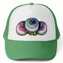 Alien Eyeballs Space Monster