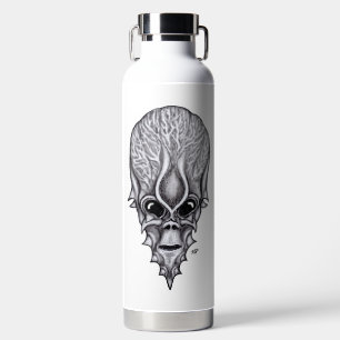 Alien Face, Afrikanische Schädelfaust Wiederaufbau Trinkflasche