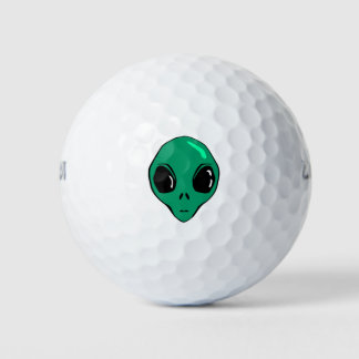 Alien Face Golfball