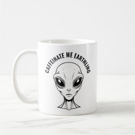 Alien Face Kaffeetasse